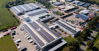 Aerial view of the KURO site.